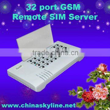 Hot sale!SIM Card Controller 32 Way SIM Bank Remote Support GSM VoIP Gateway GoIP