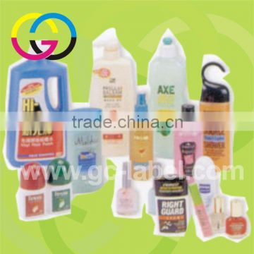 Cheap price high quality embossed paper self-adhesive stickers and labels