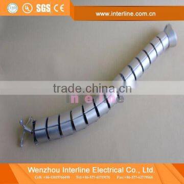 High Quality Best Sale ABS Plastic Office Desk Snake Wire Sleeve photo-4