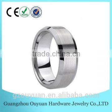 Men Tungsten Carbide Wedding Band Polished Shiny Comfort Fit Ring, Tungsten Wedding Ring, Tungsten Promise Rings