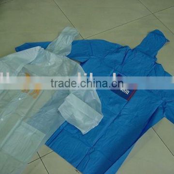 clear pvc raincoat transparent rain cape