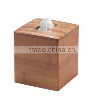 Bamboo square Tissue Box, tissue holder