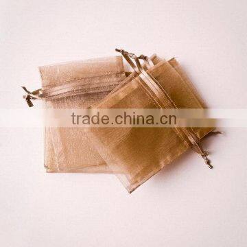 Low price most popular organza pouchs with tassels