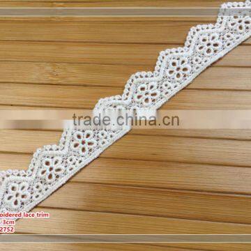 2017 width 3cm the polyester bridal dress lace trim