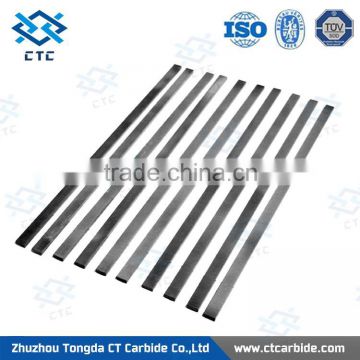 Manufacturer of superior strength tungsten carbide plates used for machining of refractory alloys made in China