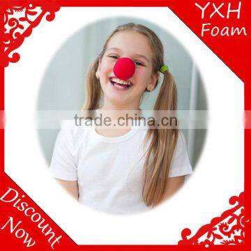 magic funny eco-friendly colorful foam clown nose for Halloween Masquerade Ball