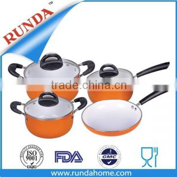 aluminum ceramic coating cookware set