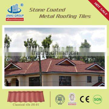 colorful stone coated galvanized steel roof truss,lightweight building material