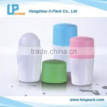 P1038 Wholesale 50ml Plastic Roll on Bottles With Cap