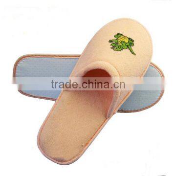 Eva Closed Toe Washable Disposable Terry Towel Cheap Hotel Slipper