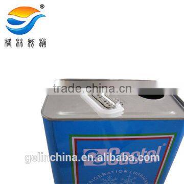 4L Metal bucket for lubricant oil