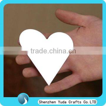Heart Shape Cut Acrylic Mirror Hand Made Acrylic Mirror