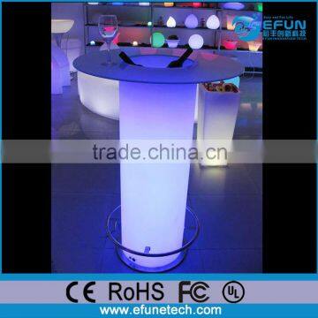 illuminated cooler table,decorative color changing led party portable ice cooler