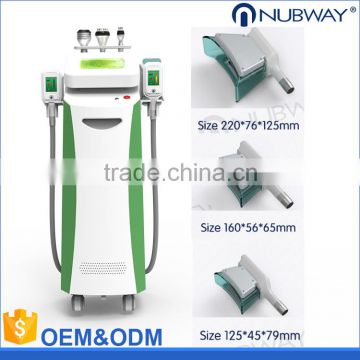 Amazing Results!!! CE Approved Cryolipolysis Freeze Local Fat Removal Fat Body Slimming Machine Weight Loss 50 / 60Hz