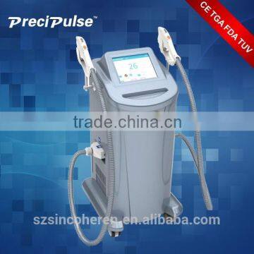 Skin Rejuvenation Sincoheren Medical 530-1200nm Aesthetic IPL Hair Removal Machine