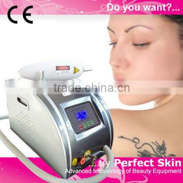 Mongolian Spots Removal Brand New Portable Nd Yag Laser Q-switched Tattoo Removal Laser Skin Resurfacing Laser Apparatus 1 HZ