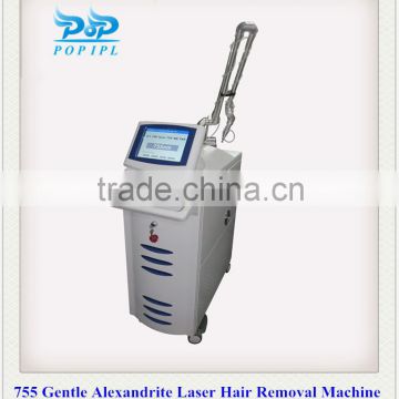 Lady / Girl Professional New Lauched Diode Laser 755nm Alexandrite Women Laser Hair Removal Machine For Sale POP IPL