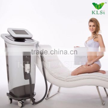 2016 KLSI popular lumenis lightsheer duet laser for sale/diode laser 808nm hair removal machine E808+