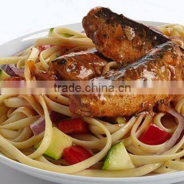 Fresh Mediteranean Canned Sardines InVegetable Oil With Chili Sauce, High Quality Sardines,Sardines in Cans With Chili Sauce125g photo-6