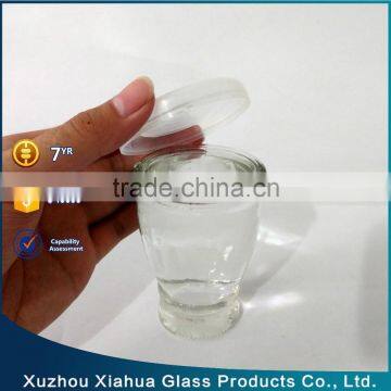 4 oz Elegant Design Glass Candle Jar With Lid photo-3