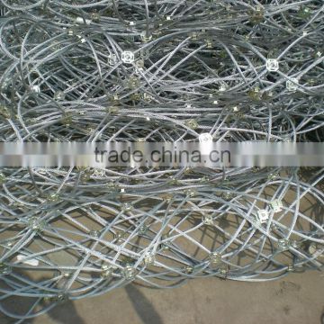 Stainless steel wire mesh for slope protect,ISO slope fence net with discount price,passive/active slope fence protection net