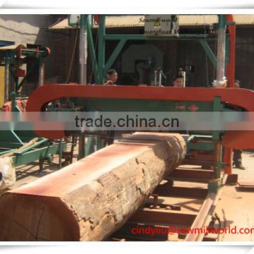 Sawmill wood cut bandsaw machine