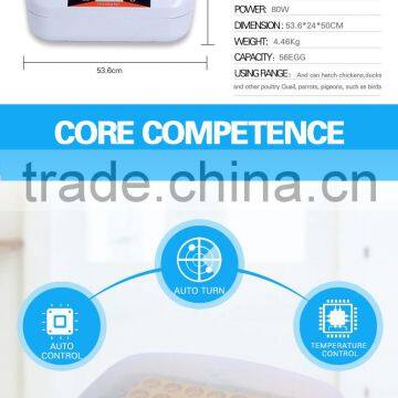 HHD Brand Best Quality Solar Chicken Egg Incubator for Sale With LED Egg Tester YZ-56S photo-3