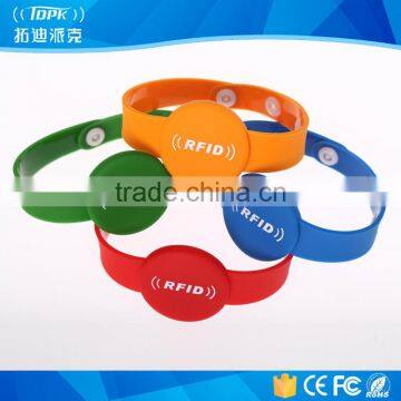 125kh,13.56MHz, rfid one time wristbands