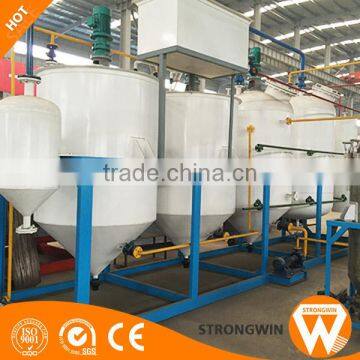 High oil rate cooking oil refining machine