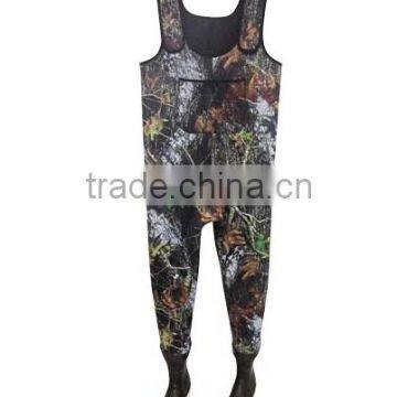 3-10mm Neoprene Fishing Wader with rubber boot