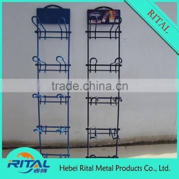 supermarket POP wire soft drink floor display rack bottle juice display rack beverage stand