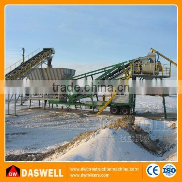 YHZS50 Mobile Concrete Batching Plant for Good Concrete