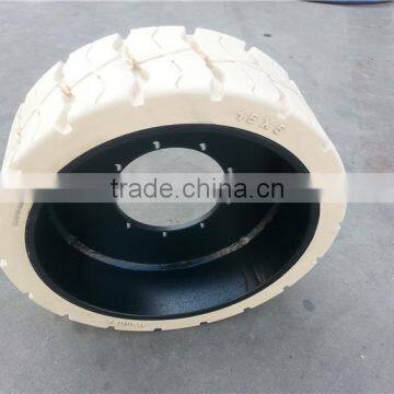 Aerial Work Platform Genie Haulotte Upright Snorkel Mobile Scissor Lift Solid Tire Wheel 15x5 photo-4