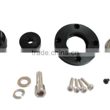 6mm 3 Piece Black Anodized Coupling Sets 18005 photo-3