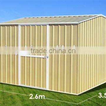 garden storage cabin shed/metal garden storage shed