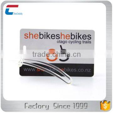 Custom Made Wholesale Plastic PET Airplane Travel Luggage Tags With Different Strapes photo-3