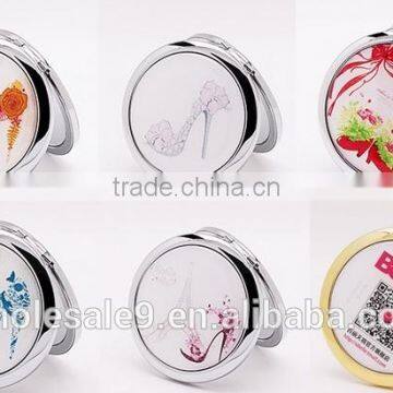 Metal Folding Crystal Cosmetic Mirror photo-6