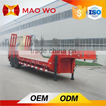 carrying crane loader and other heavy machinery best price low bed trailers