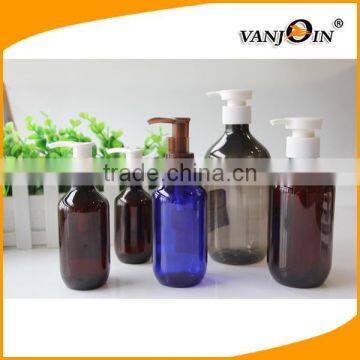 Boston Round Shampoo Lotion Pump Bottle Set With Labels photo-5