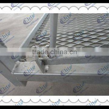 Nursery Plant Net Layer Flower Trolley Cart for sale