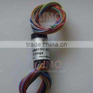 SR012C-12 12rings SR Series YUMO Carbon Brushes Alternator Slip Ring Motor Made in China Capsule Slip Ring photo-2