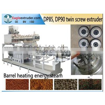 Jinan eagle expanded Pet food making machine/Aniaml food pellet Twin screw extruder/production line