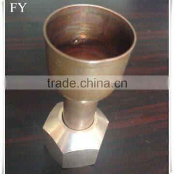 Air conditioning converter brass nut