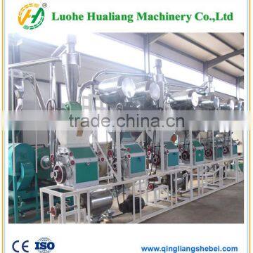 Small Wheat Flour Grinding Machine /plant photo-3