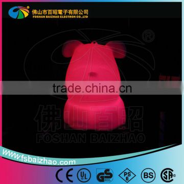 2014 BaiZhao RGB LED decorative toy plastic table light / China flashing gift Manufacturer & supplier