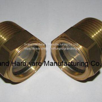 NPT 2-дюймовое латунное индикаторное стекло для масла photo-4