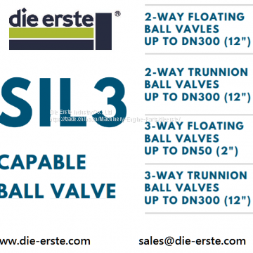 SIL3 CAPABLE BALL VALVES