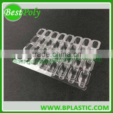 China Alibaba blister drug tray plastic clamshell tray with free sample