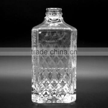 700ml high quality glass whiskey brandy vodka bottles fancy glass wine bottles hot sale cheap glass bottles