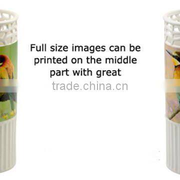 Wholesale Sublimation Flower Vase Ceramic Vase For Wedding Decoration